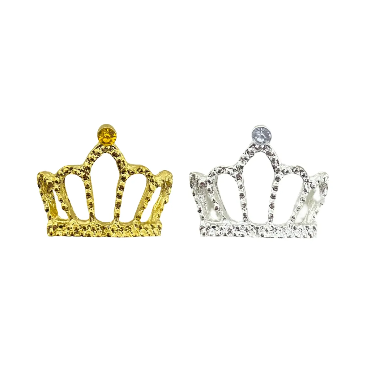 Curved Strassed Crown Motif