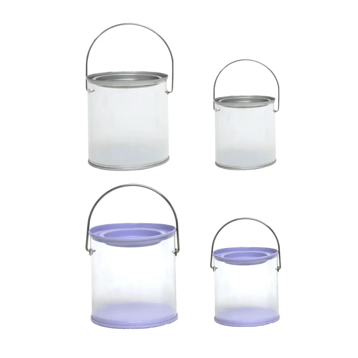 Metal Bucket With Cover