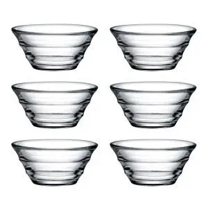 Transparent Glass Gastro Creme Bowl