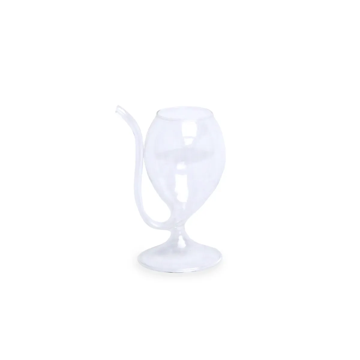 Transparent Thin Pipe Glass Cup – Elegant Glassware