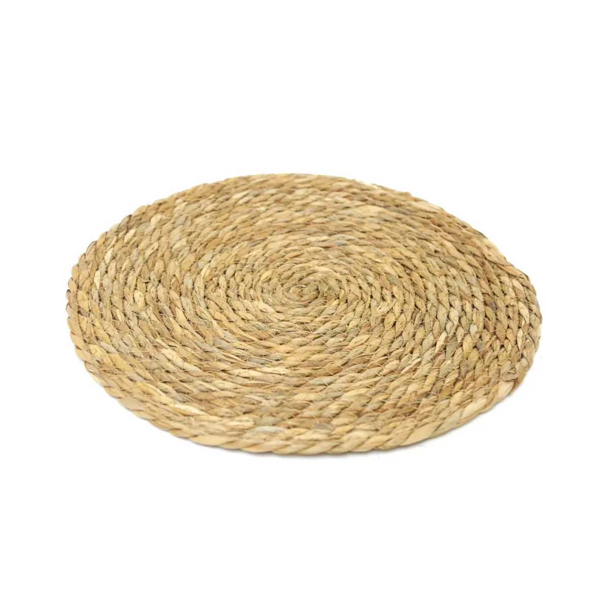 Round Handmade Sabai Grass Table Mat – Natural Elegance for Your Table!