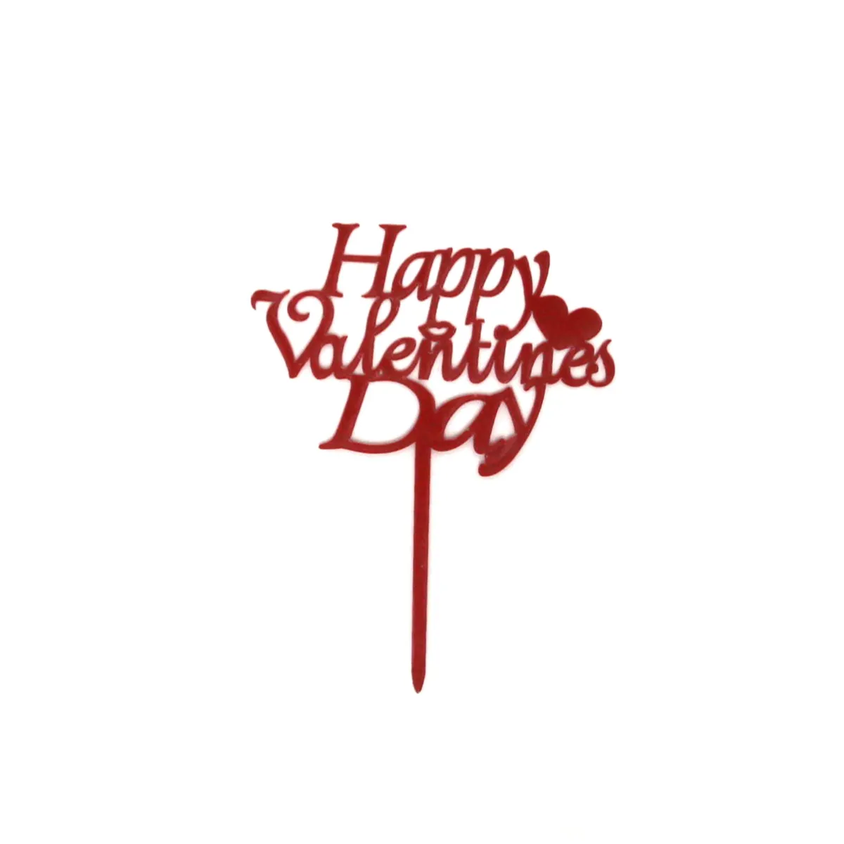 “Happy Valentine’s Day” Cake Topper – Celebrate Love in Sweet Style!