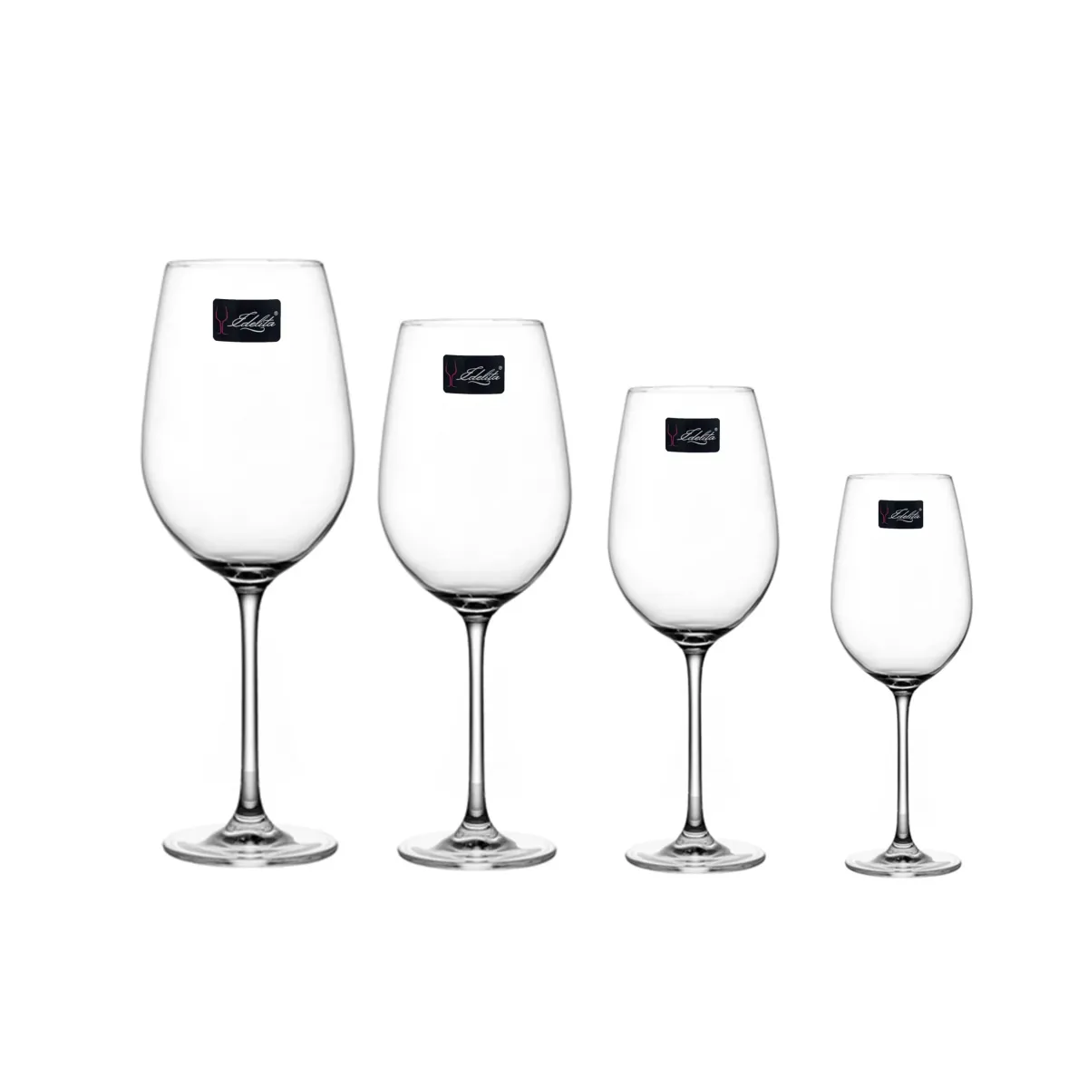 Transparent Crystal Cup With Legs