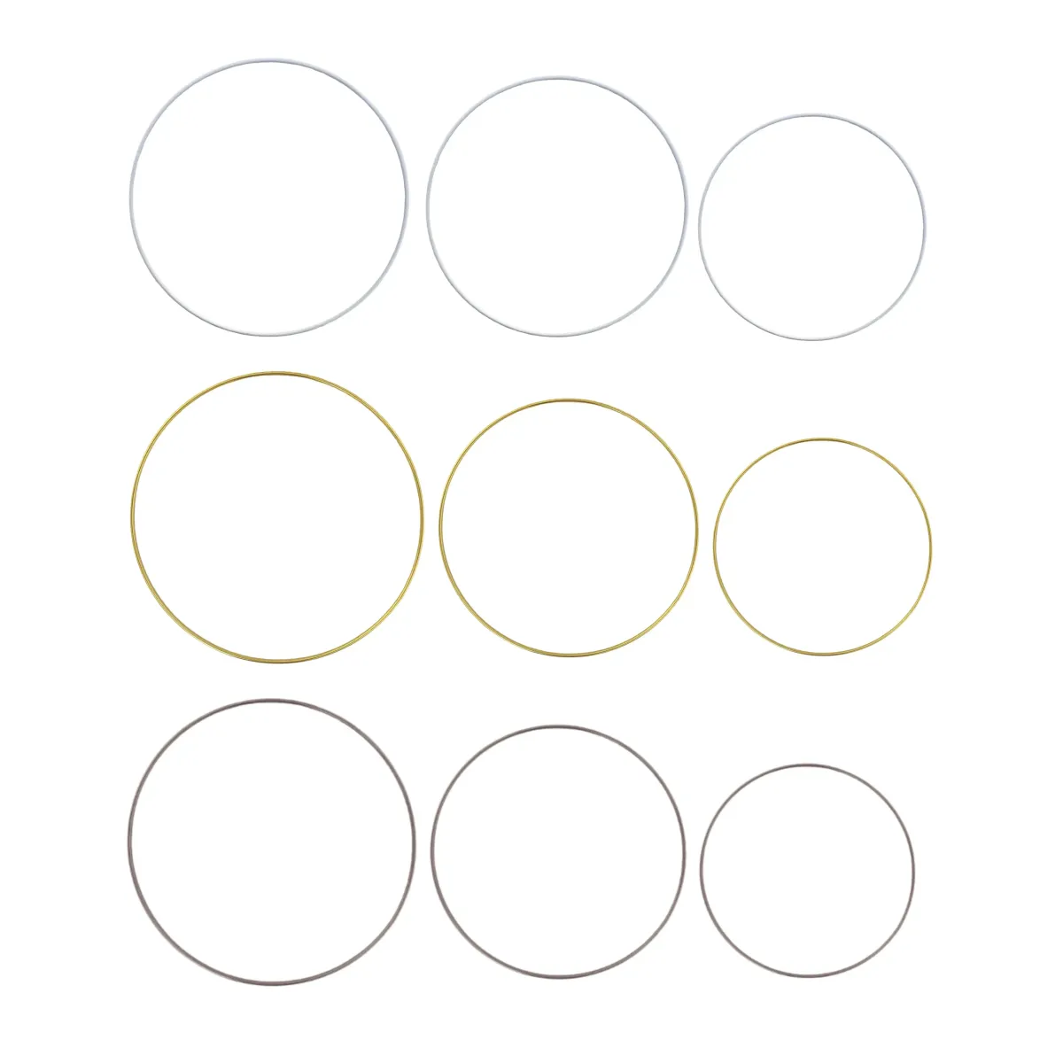 Circle Metal Frame Decorative