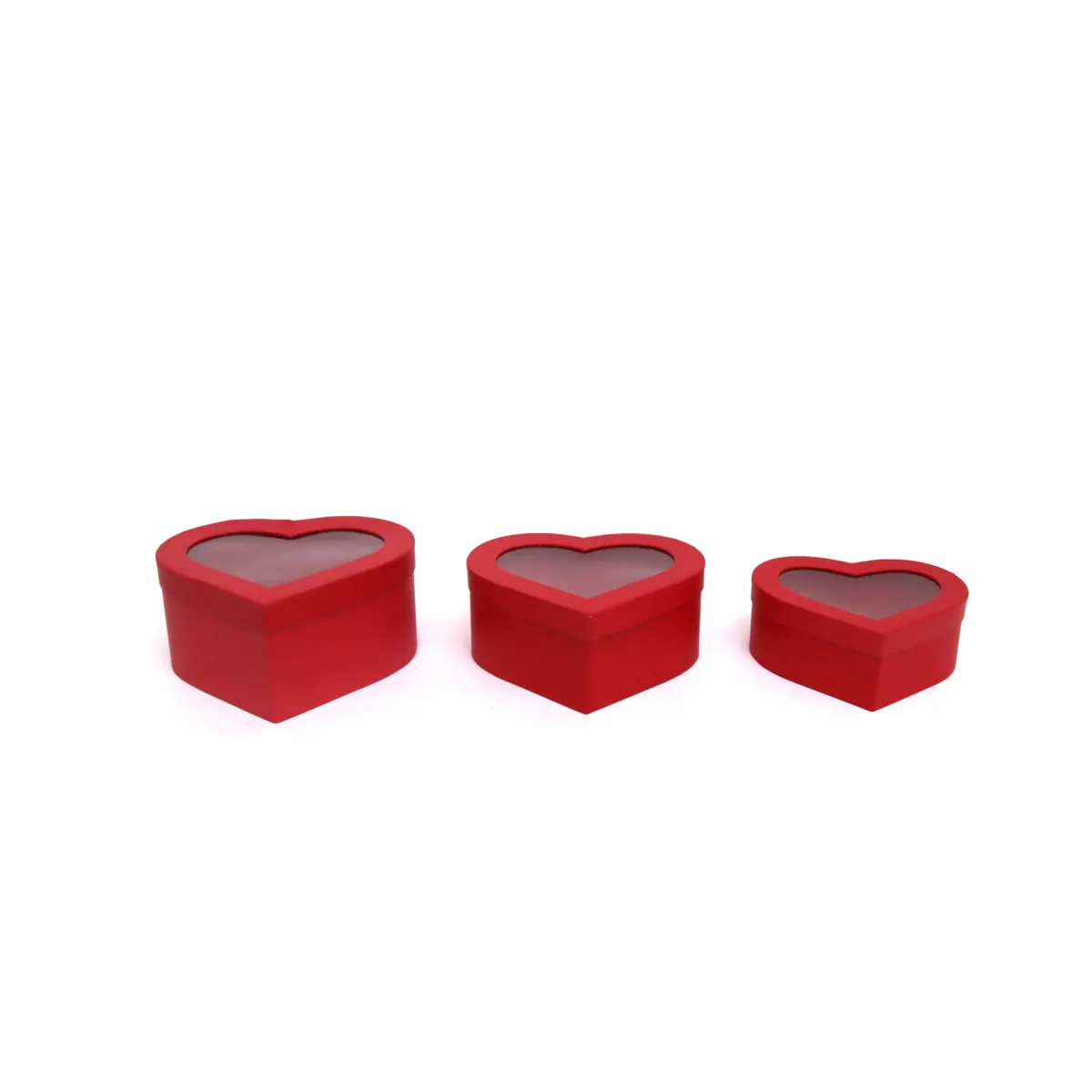 Satin Node Heart Gift Carton Box