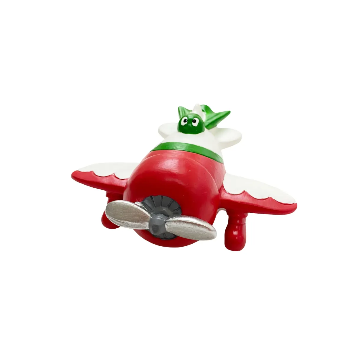 Standing Red Airplane