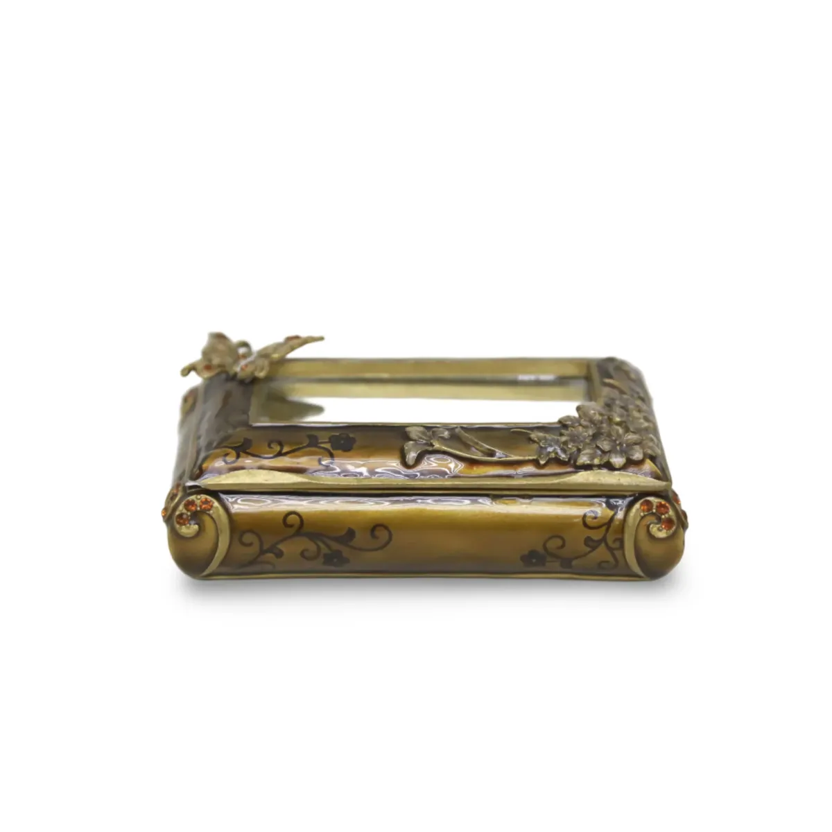 Rectangle Pewter Box