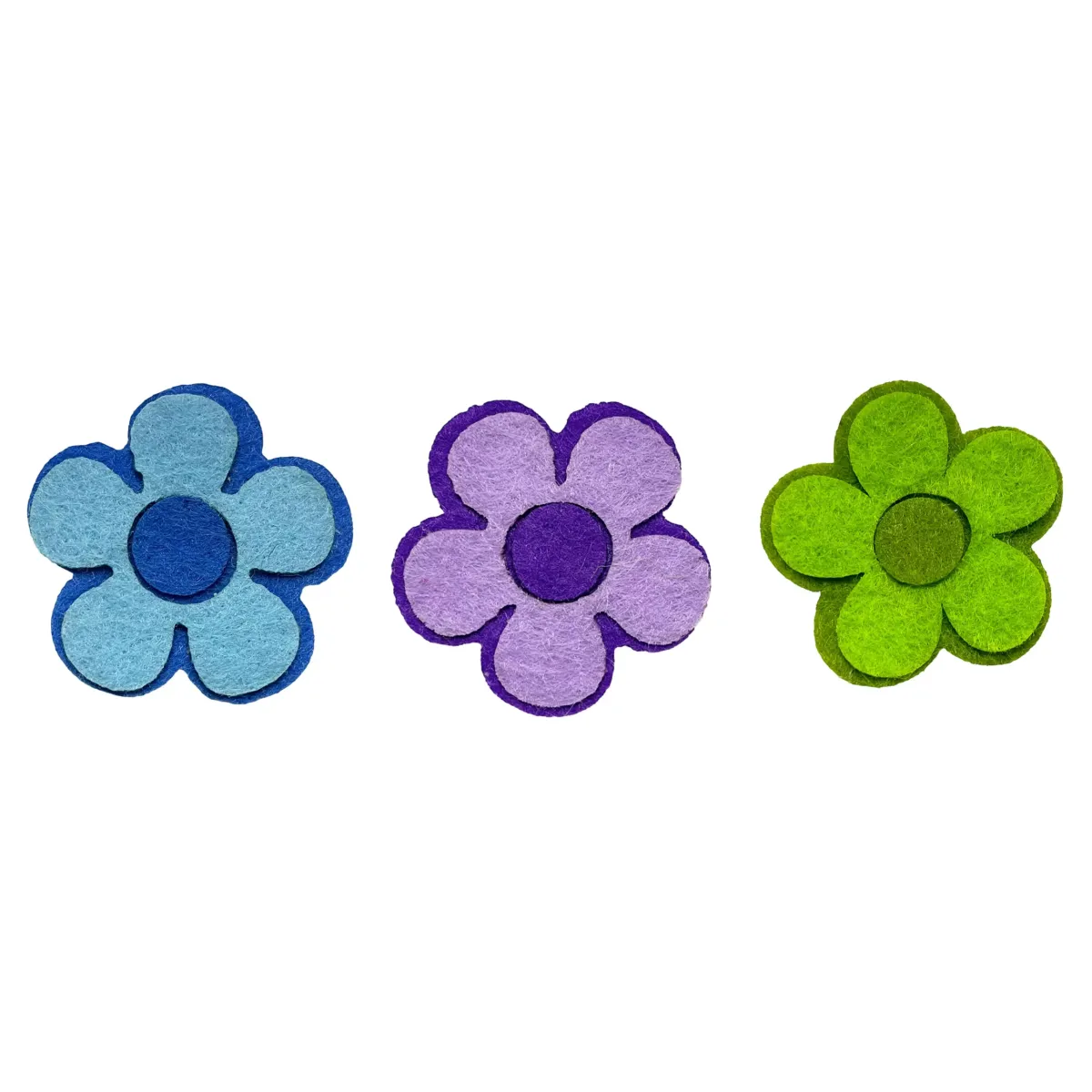 Flower Shape Felt Motif