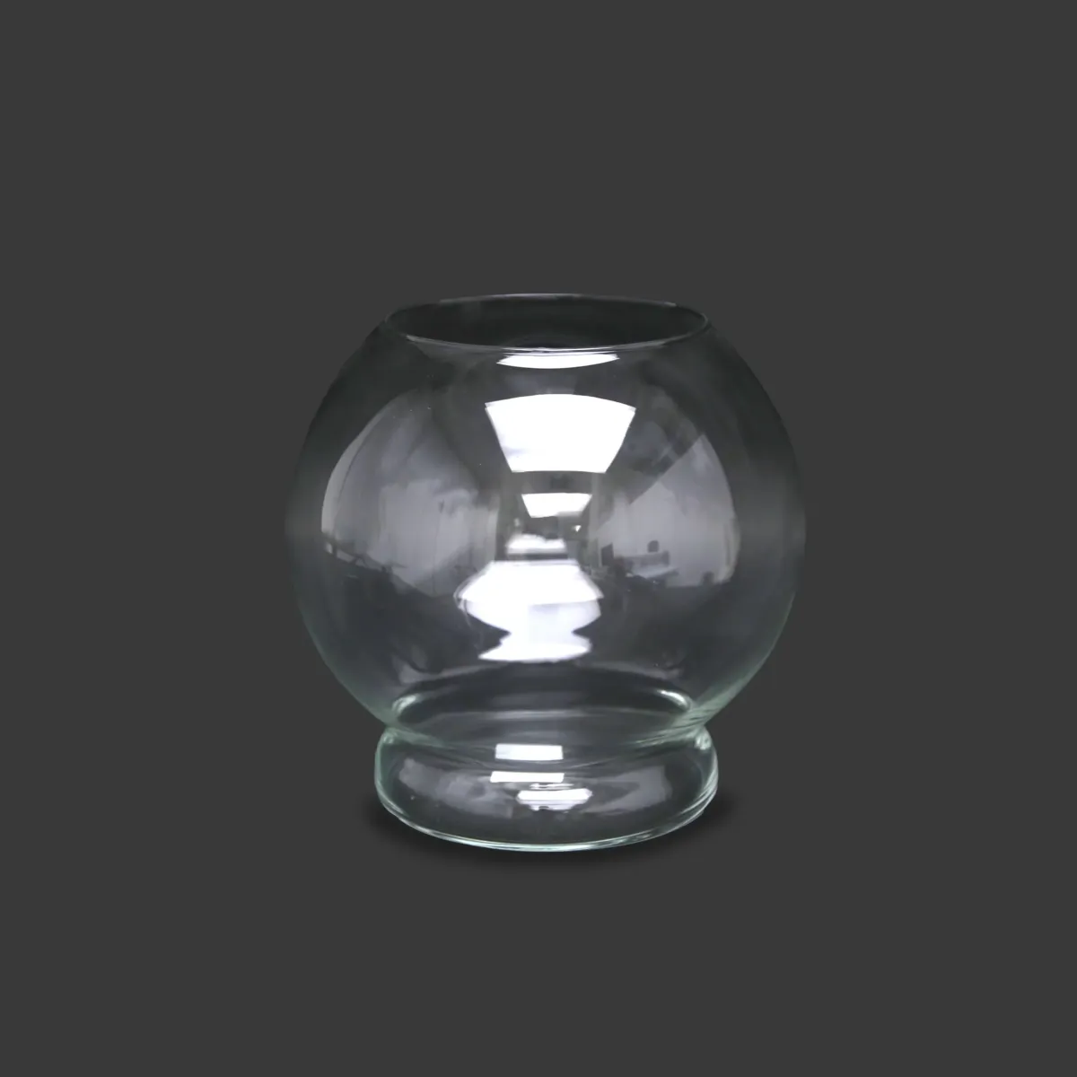 Transparent Borneo Fish Bowl Glass – Elegant Glass Bowl