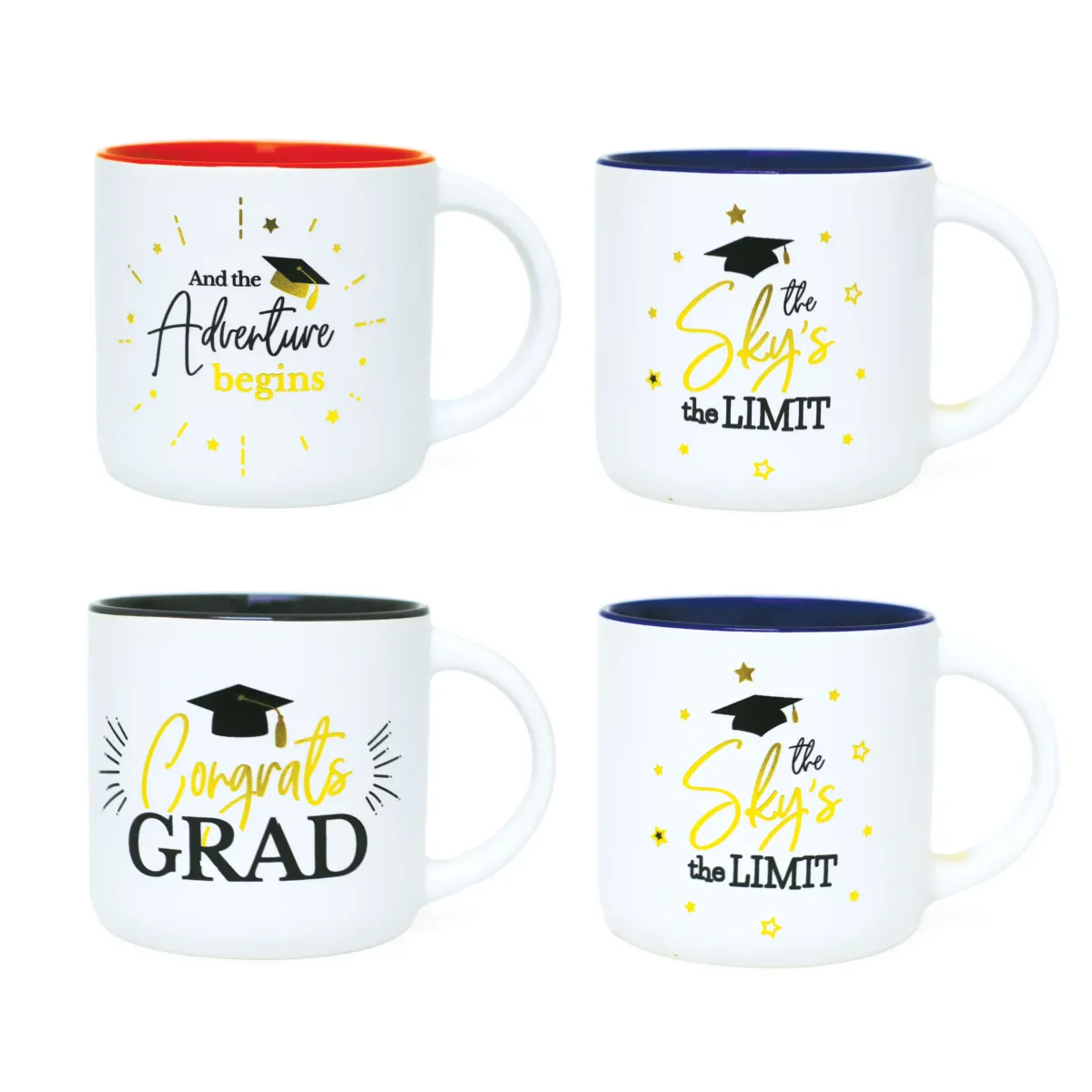 Graduation Ceramic Mug – Custom Class of 2024 Coffee Cup – Perfect Graduation Gift for Students – 11oz Inspirational Gift Mug