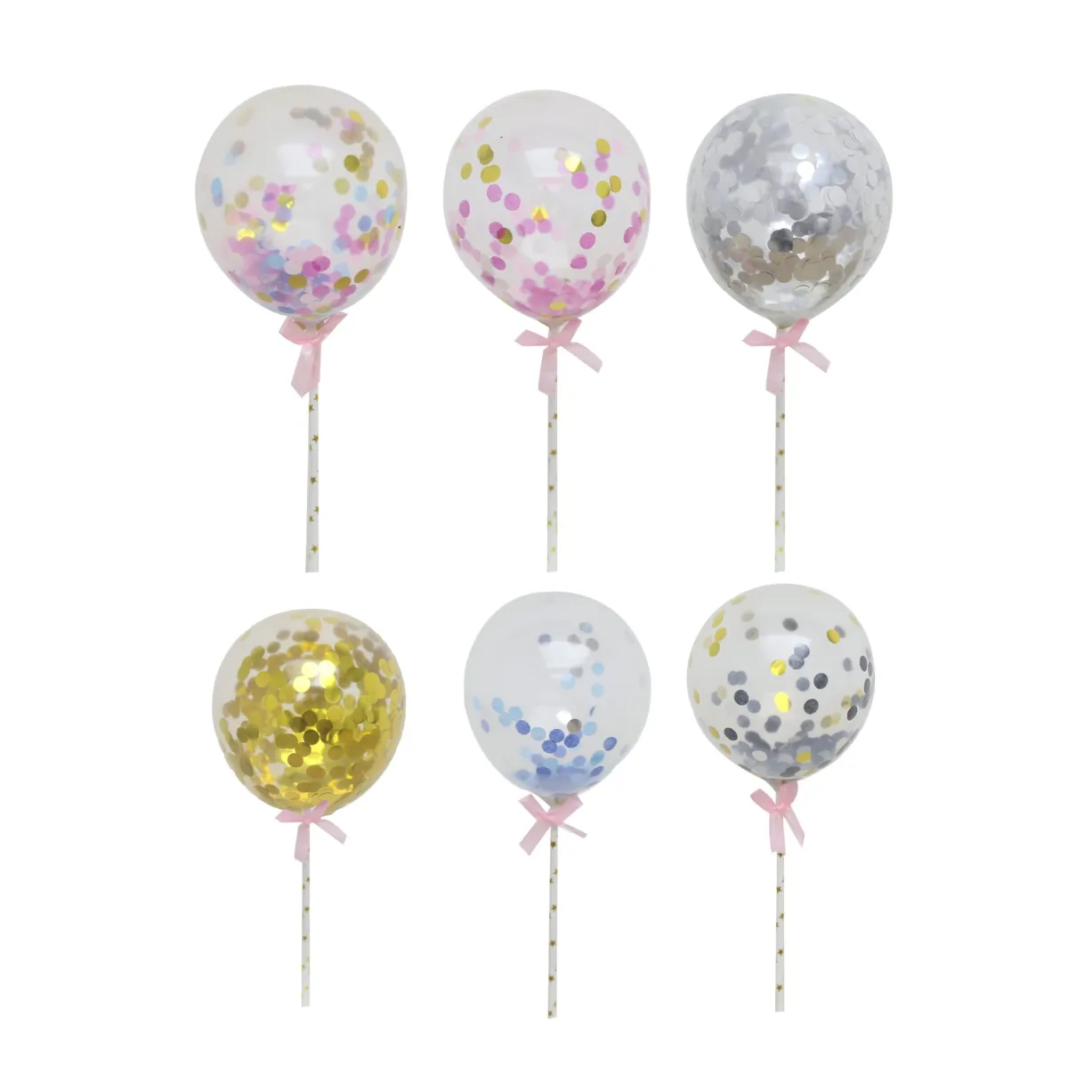 Mini Balloon Cake Topper – Fun & Festive Cake Decoration