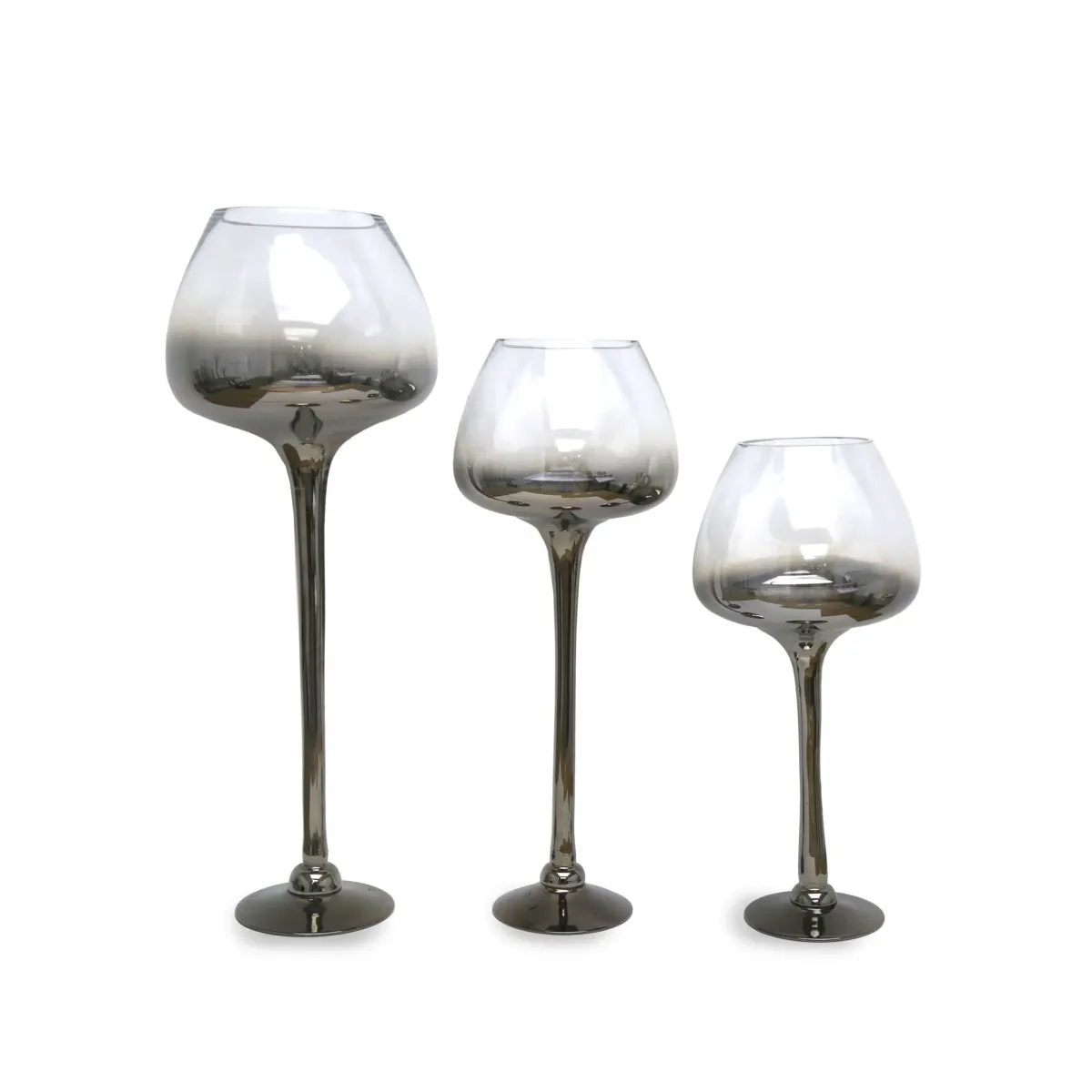 Faded Tall Glass Cup