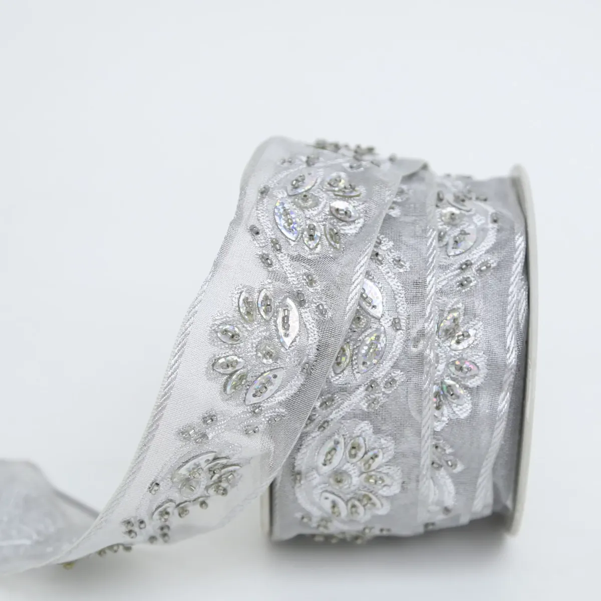Beaded Pattern Embroidered Roll