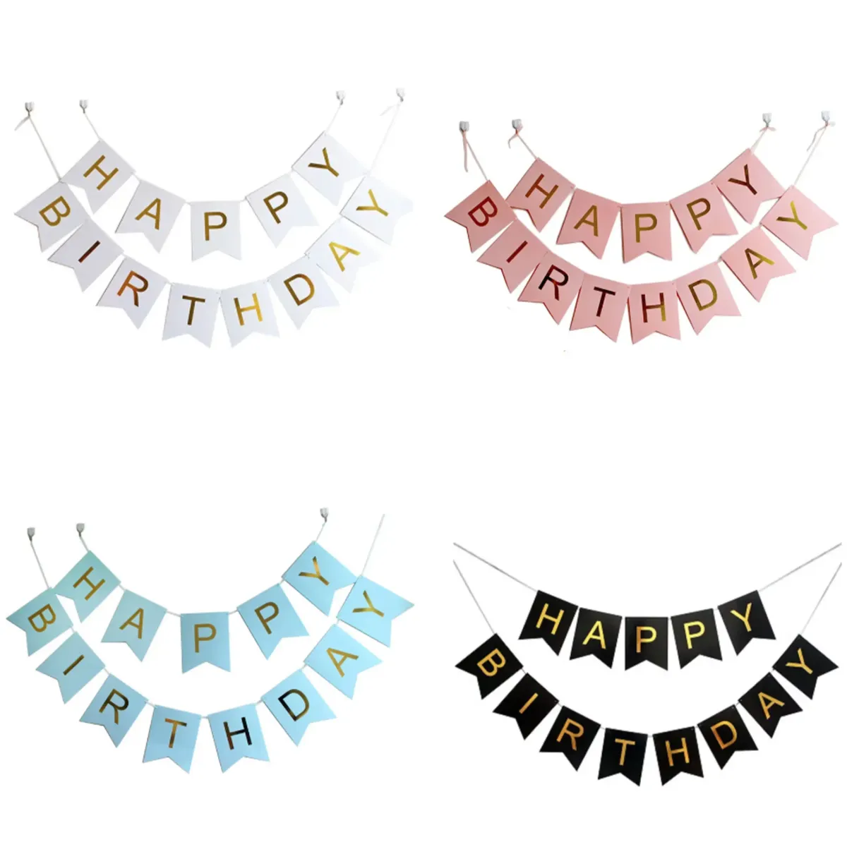 Happy Birthday Banner – Festive Party Decoration