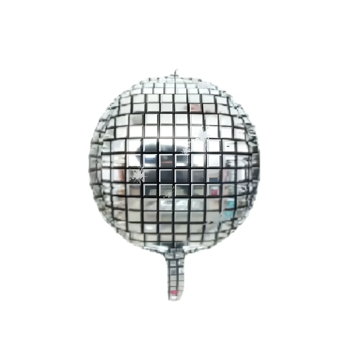Black & White Gingham Foil Balloon for Stylish Parties