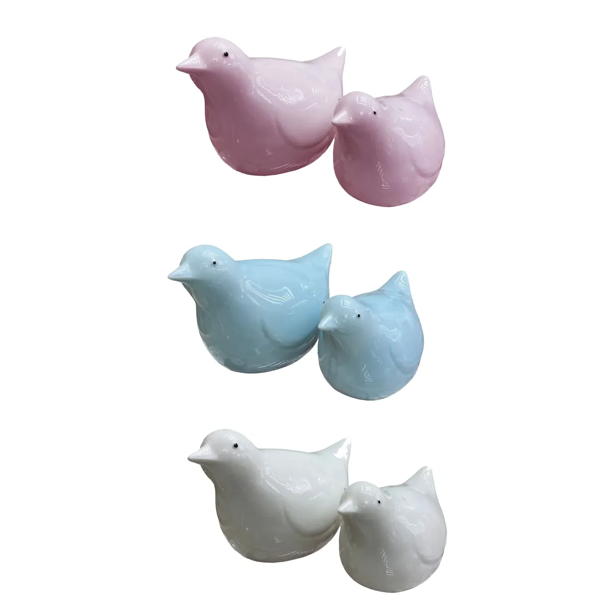 Puffed Bird Souvenir – Decorative Animal Figurine
