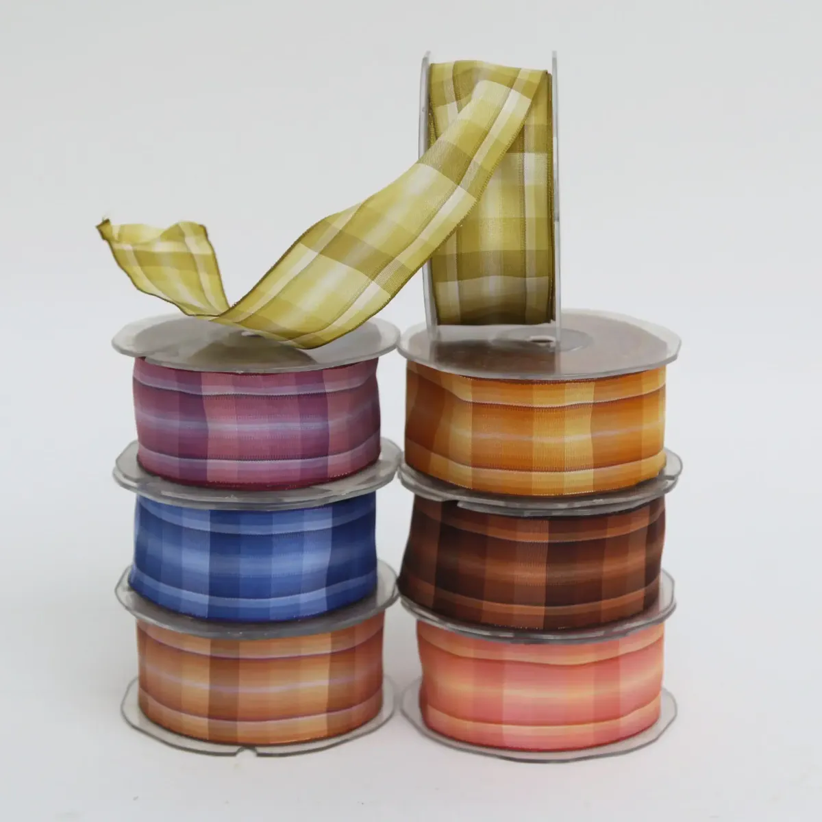 Plaid Pattern Taffeta