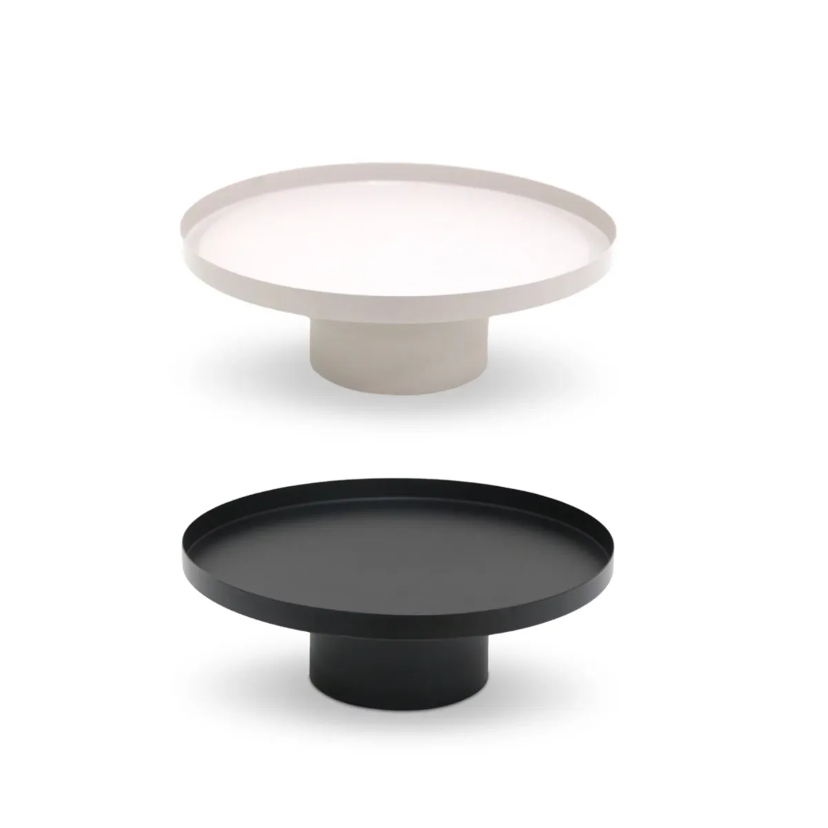 Framed Round Metal Cake Stand