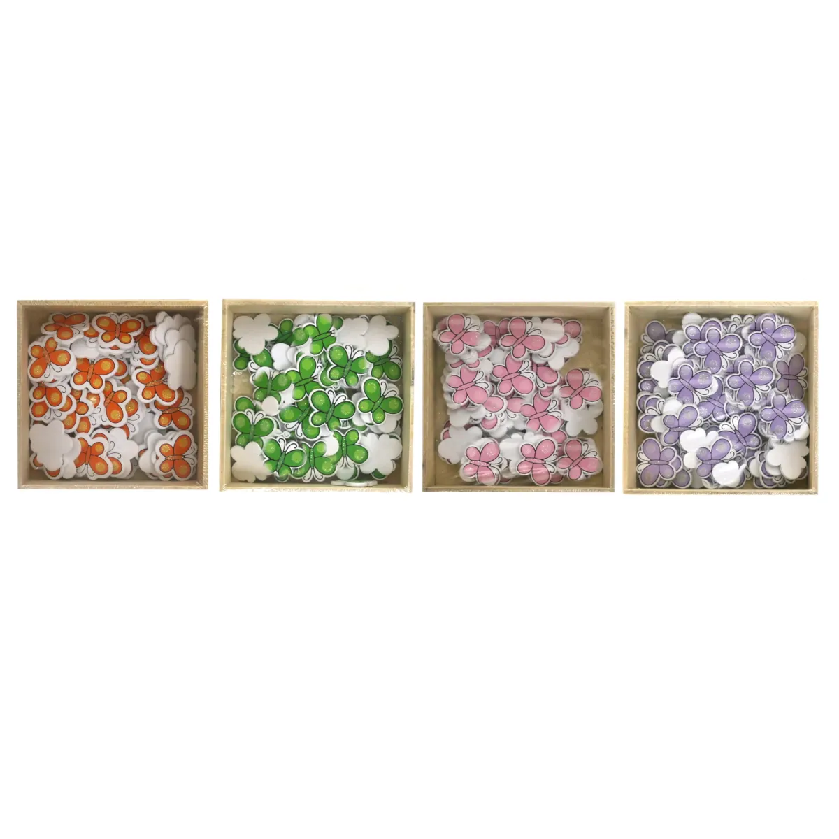 Small Butterfly Wooden Motif