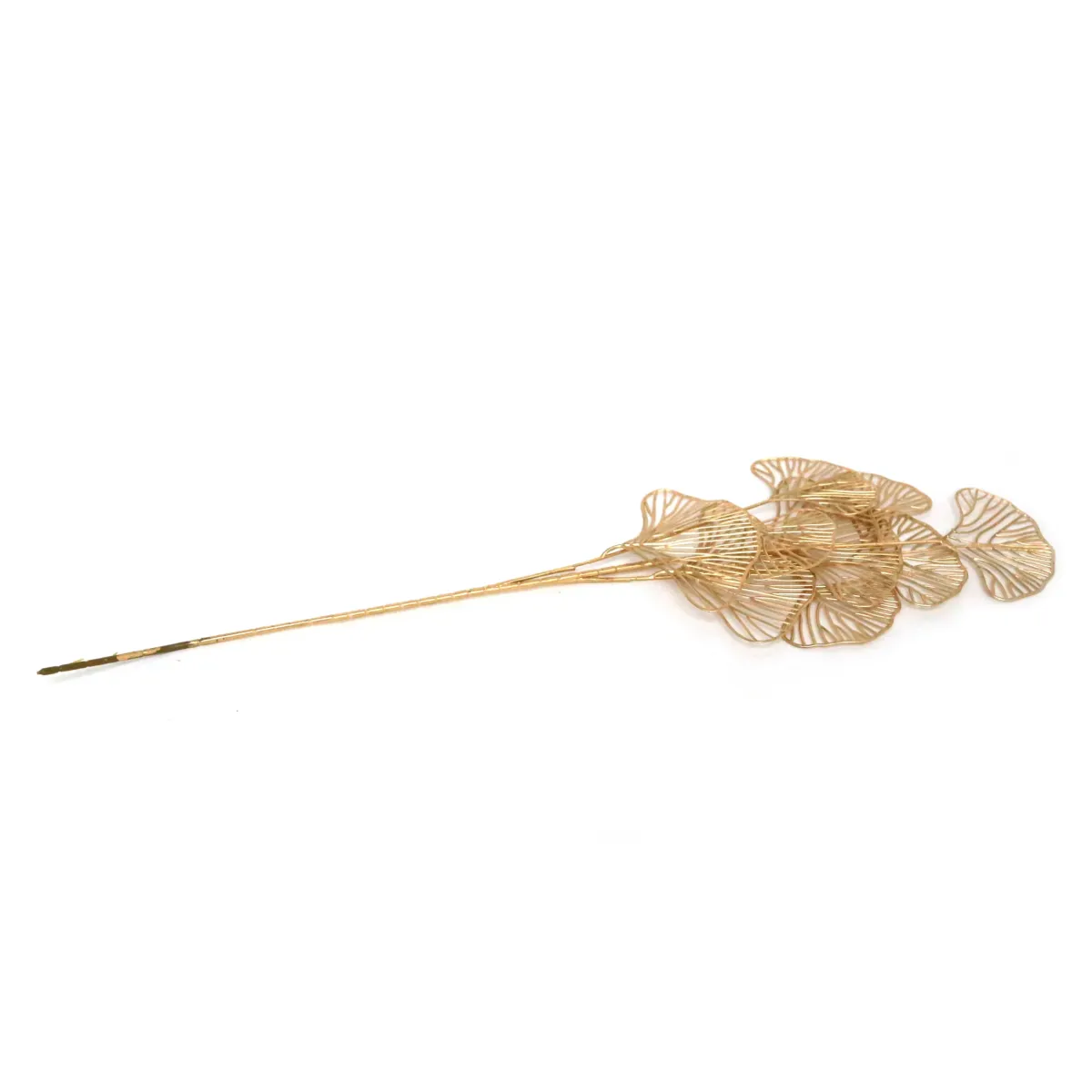 Gold Gingko Leaves Branch