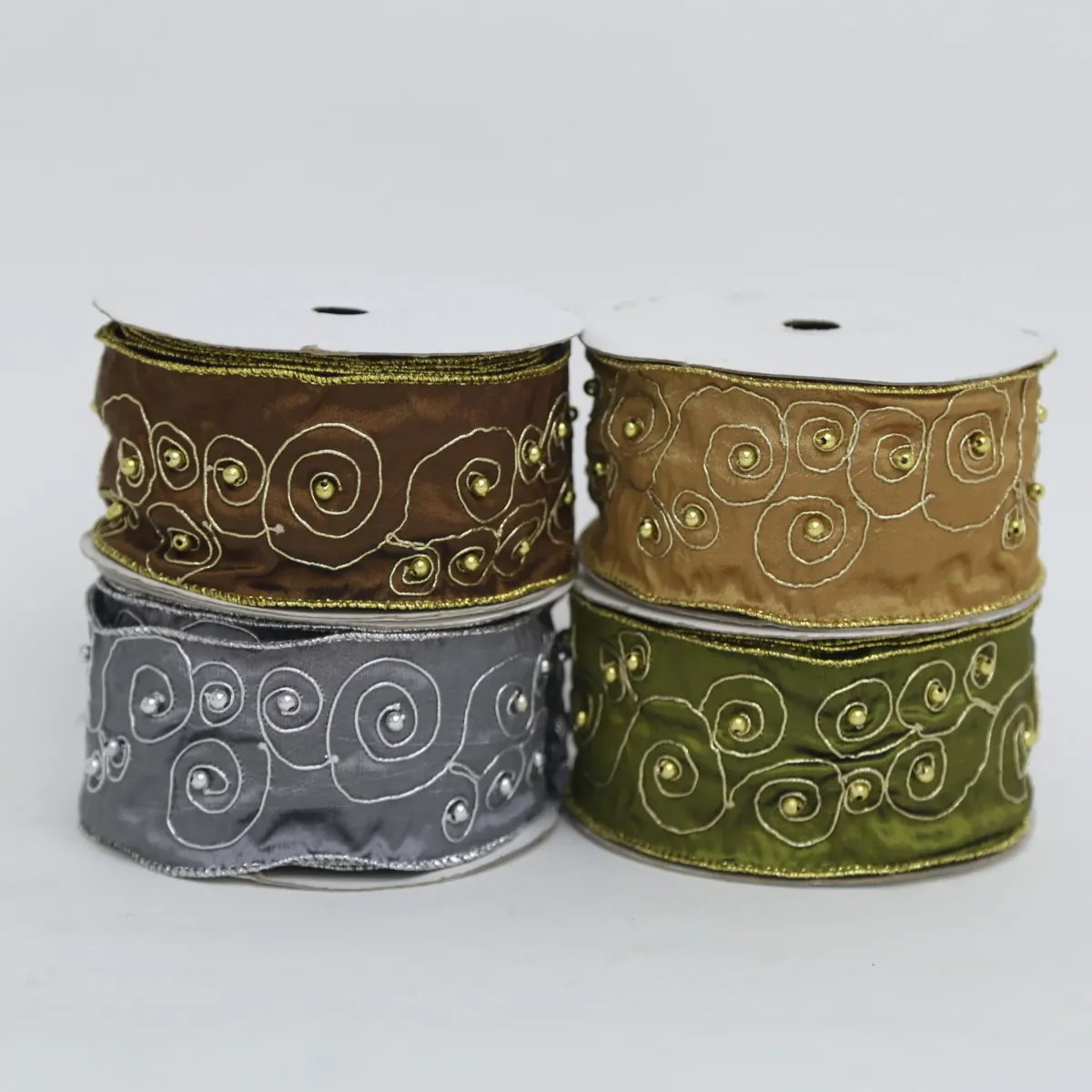 Outline Embroidered Ribbon