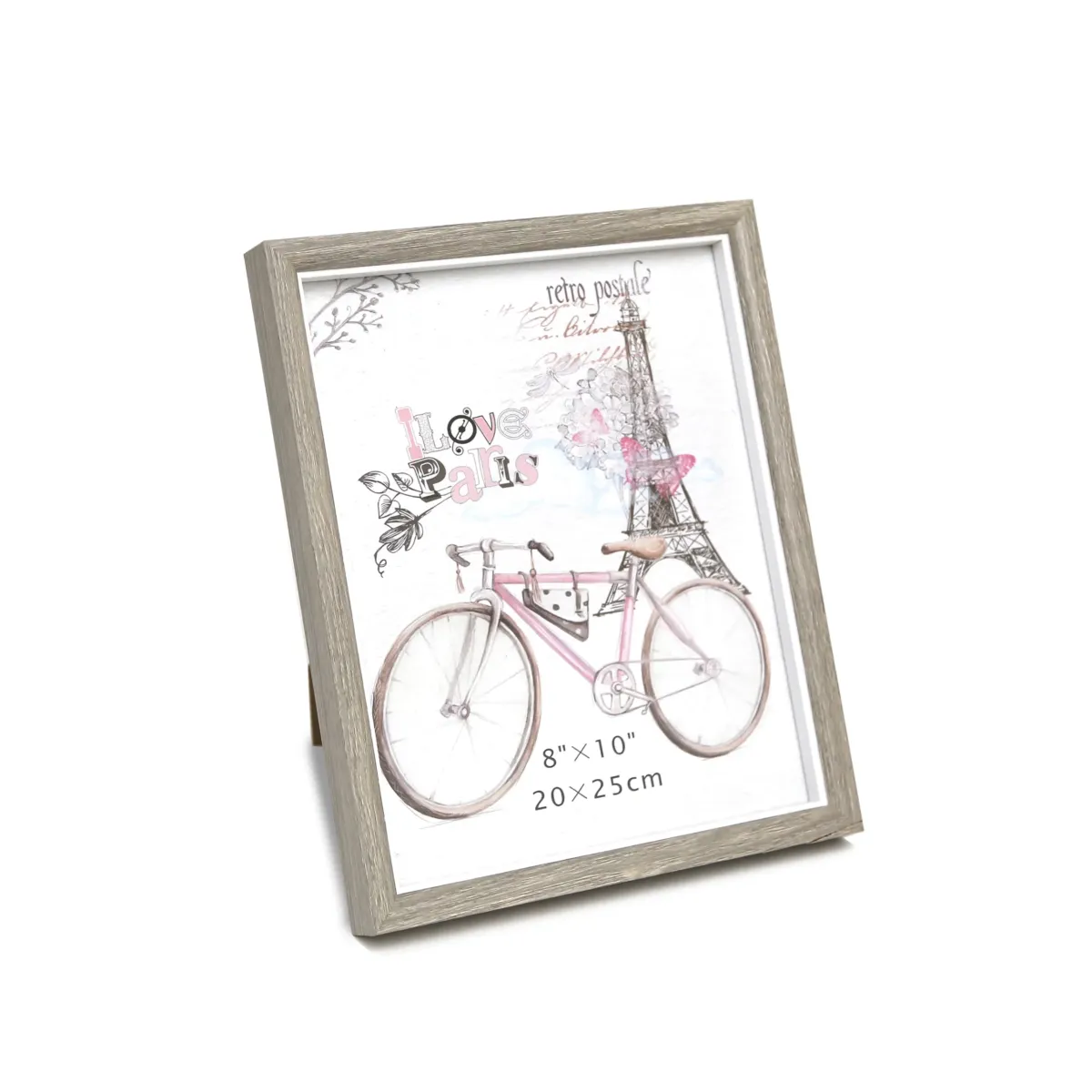 Zebrano Wood Photo Frame