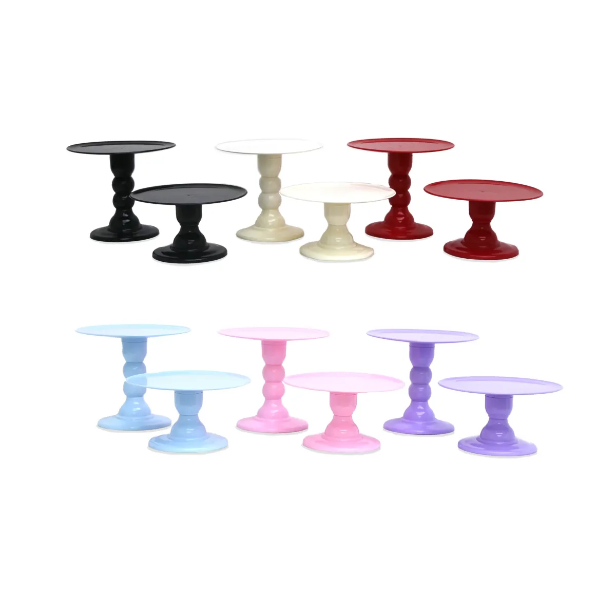 Colored Cake Stand – Display Your Desserts with Vibrant Style!