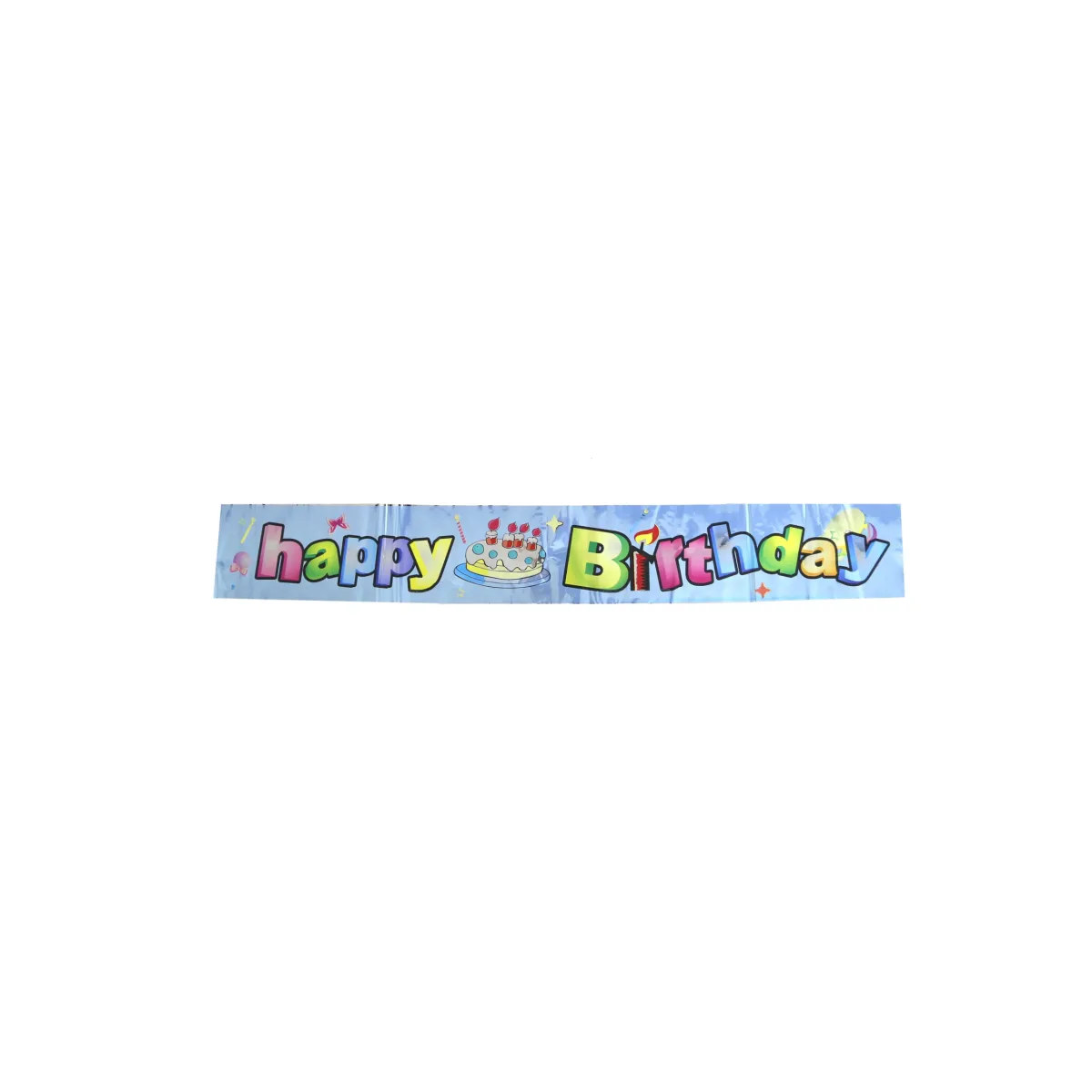 Colored “Happy Birthday” Sash – Make the Birthday Star Shine!