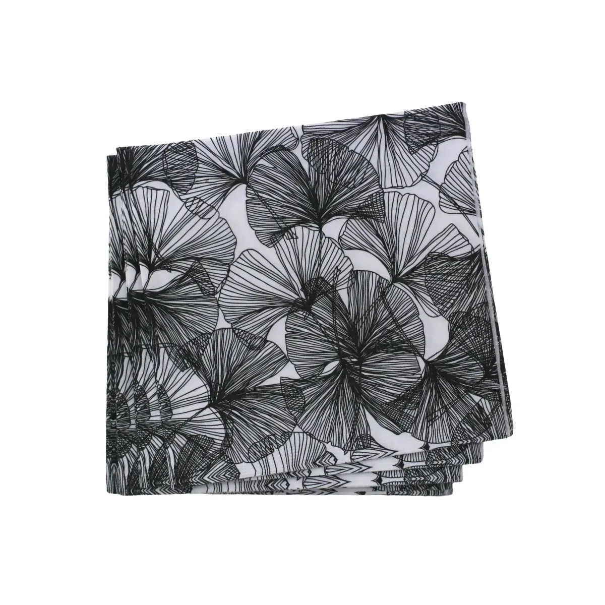 Elegant Leaf Lines Napkin