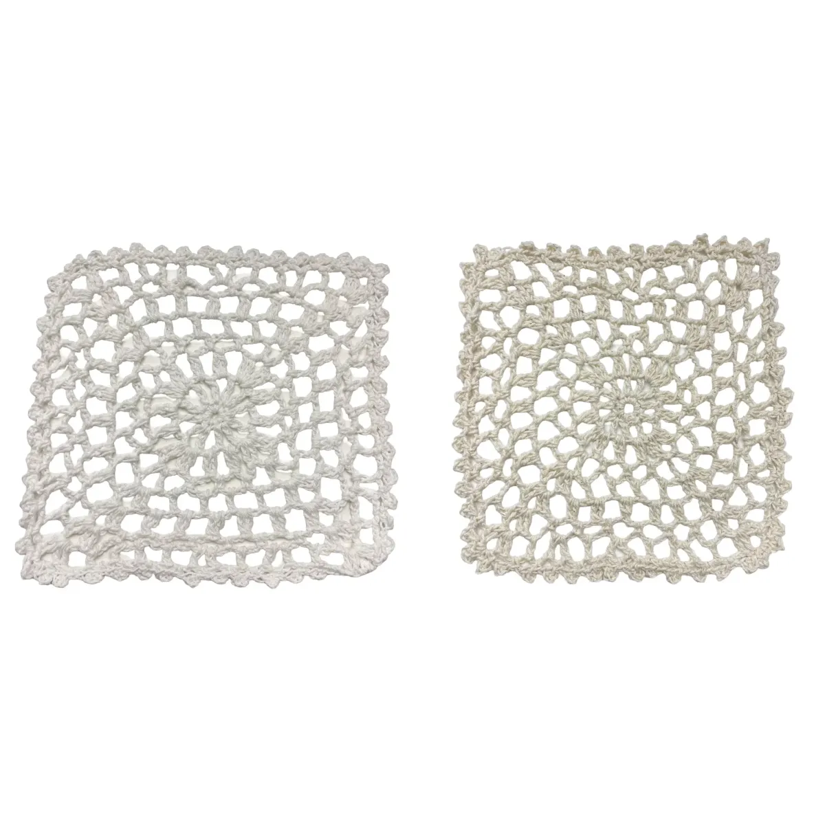 Square Coaster Crochet – Handmade Decoratives with Crochet & Cottons for Elegant Living