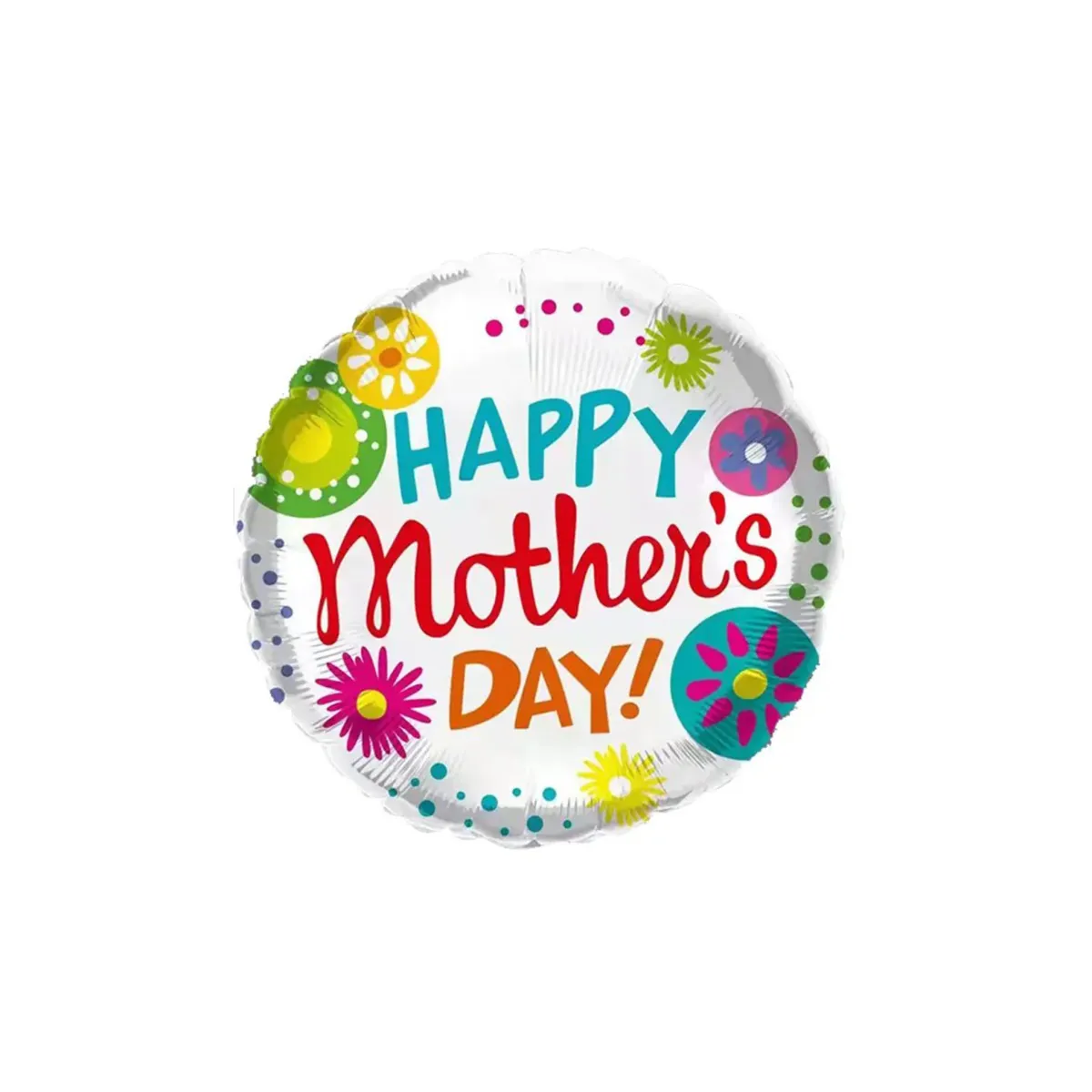 “Flowers Happy Mother’s Day Balloon” – Articles Party Seasonal Decoration for Mother’s Day