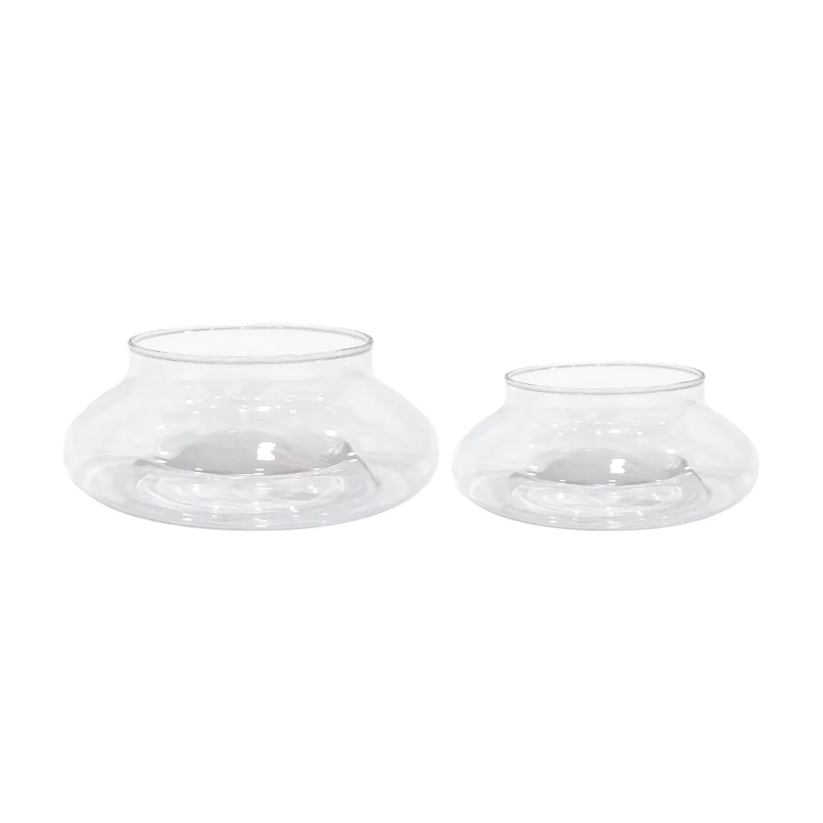 Clear Decorative Glass Bowl