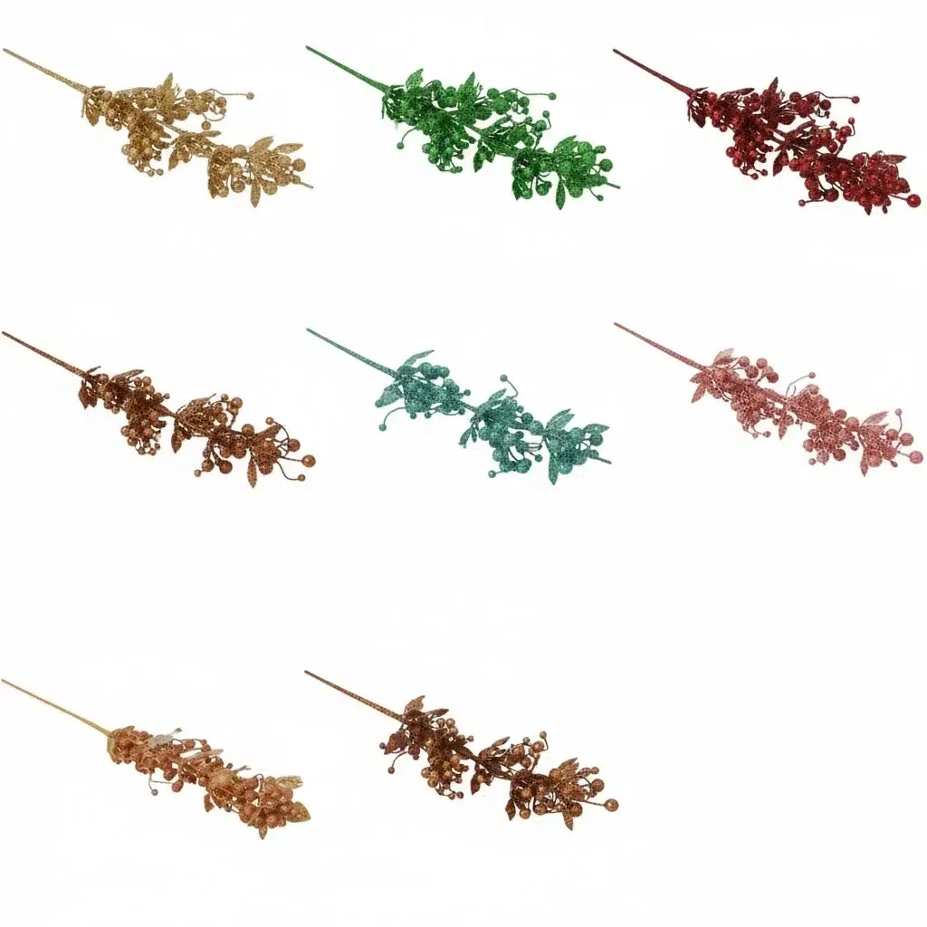 Textured Festive Branch