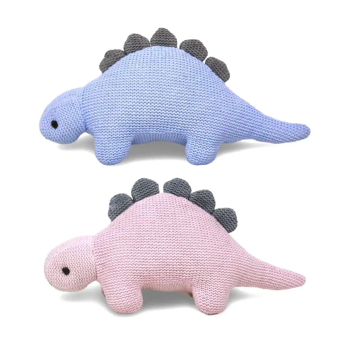 Knitted Dinosaur Plush