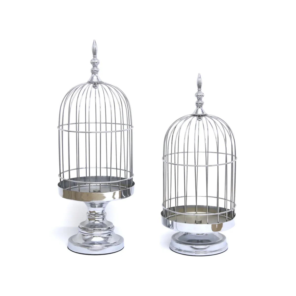 Metal Cage On A Base
