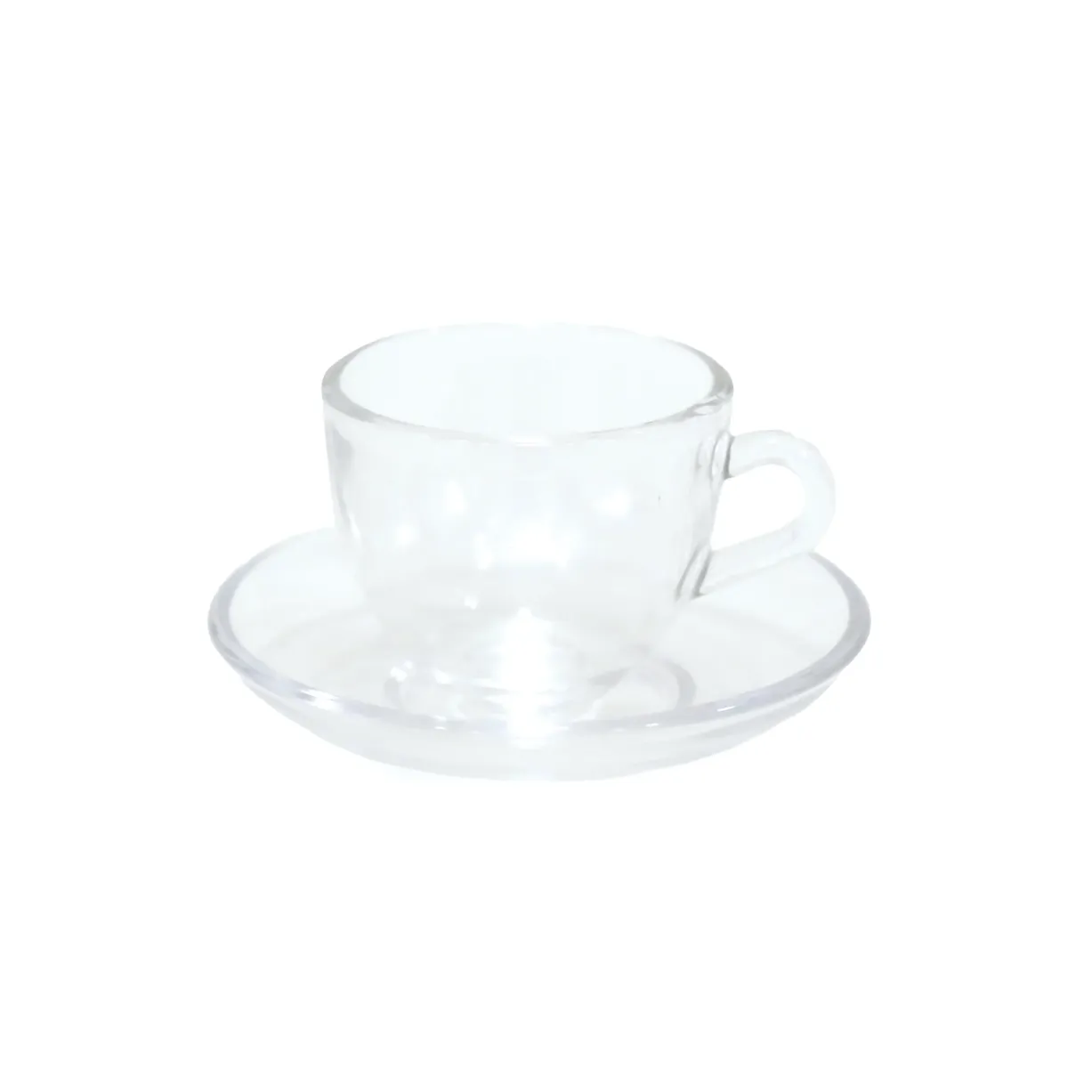 Clear Glass Coffee Cup