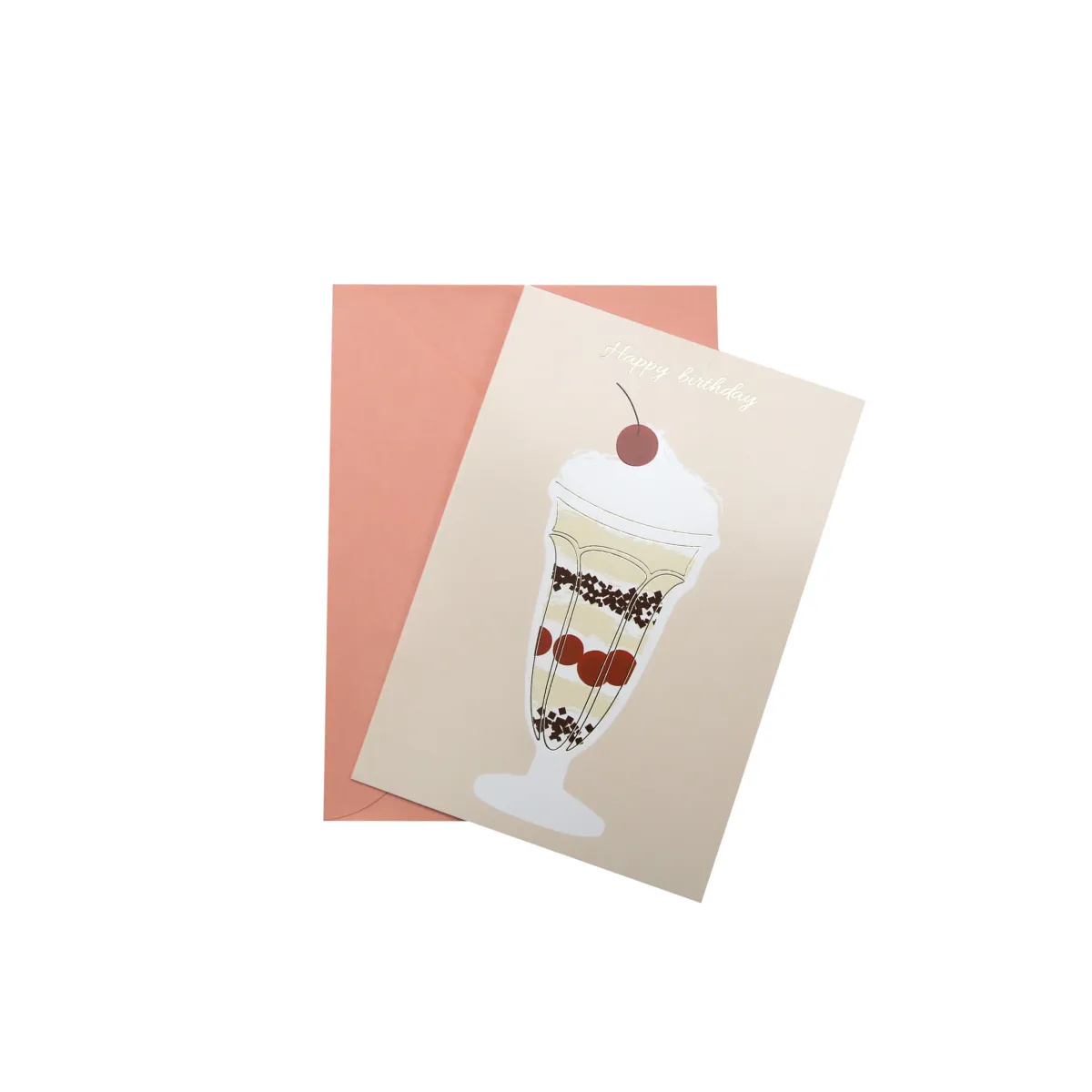 Pink “Happy Birthday” Gift Card – Sweeten Your Birthday Gifts!