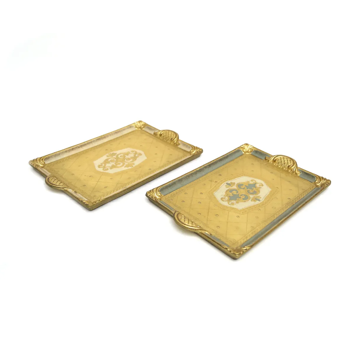 Rectangle Wooden Tray With Handles