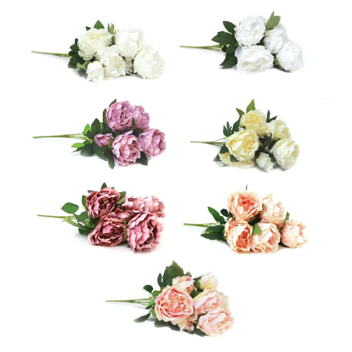 Head Peony Flower Bouquet