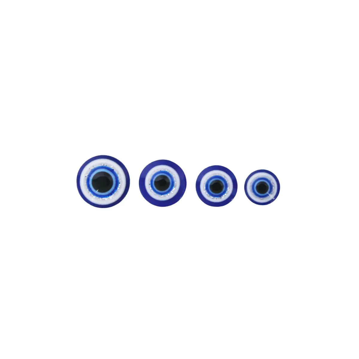 Sparkle Round Blue Eye Motif