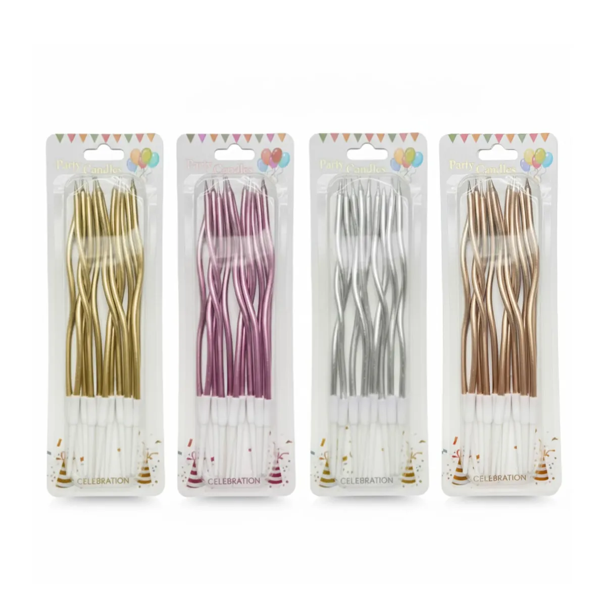Wavy Candles – Add Whimsical Flair to Your Celebration!