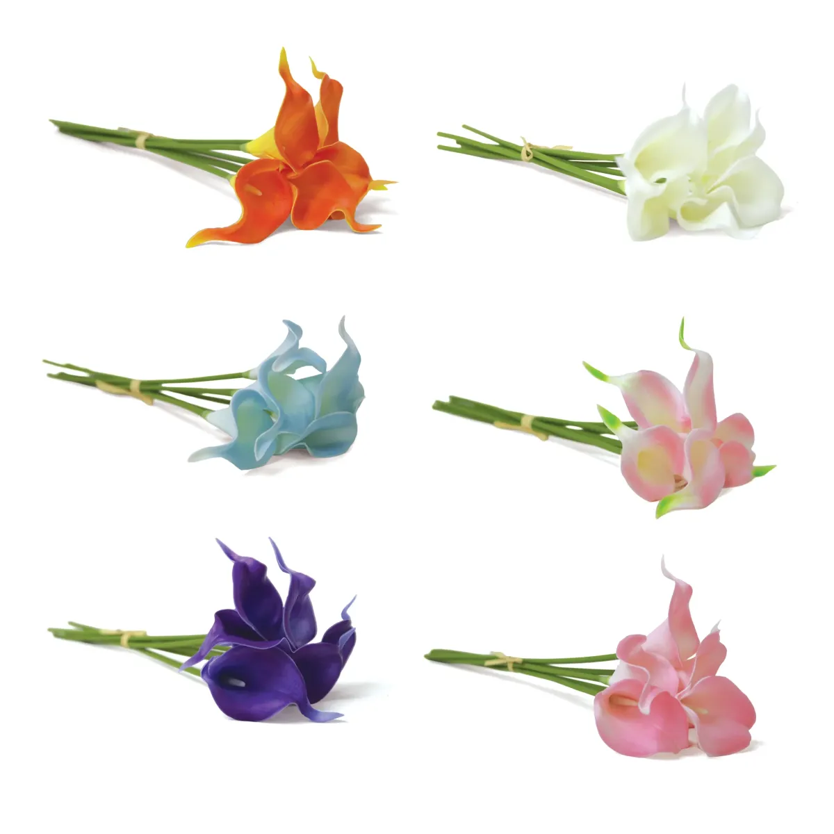 Artificial Mini Calla Lily Bunch – Floral Decor