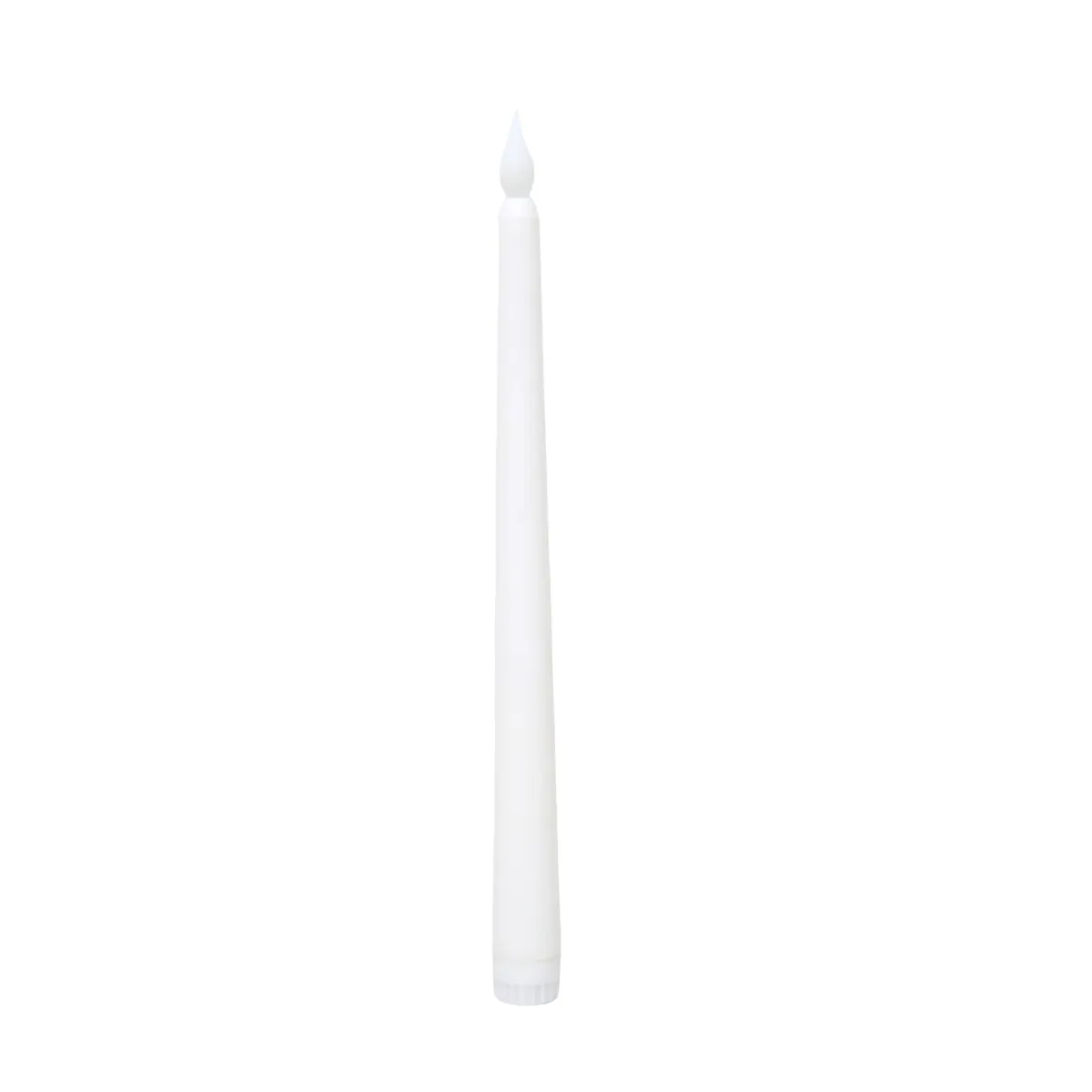 White Taper Battery Candle Flameless LED Candle