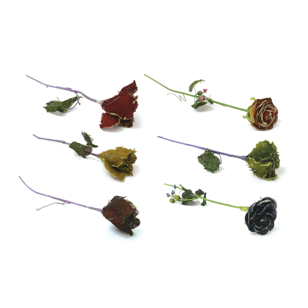 Rustic Woven Rose Branch
