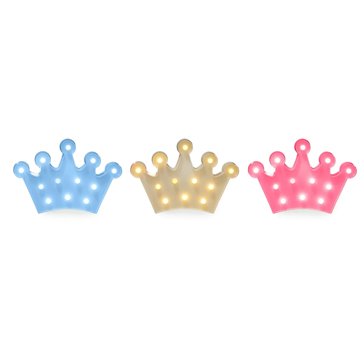 Colored Crown Light