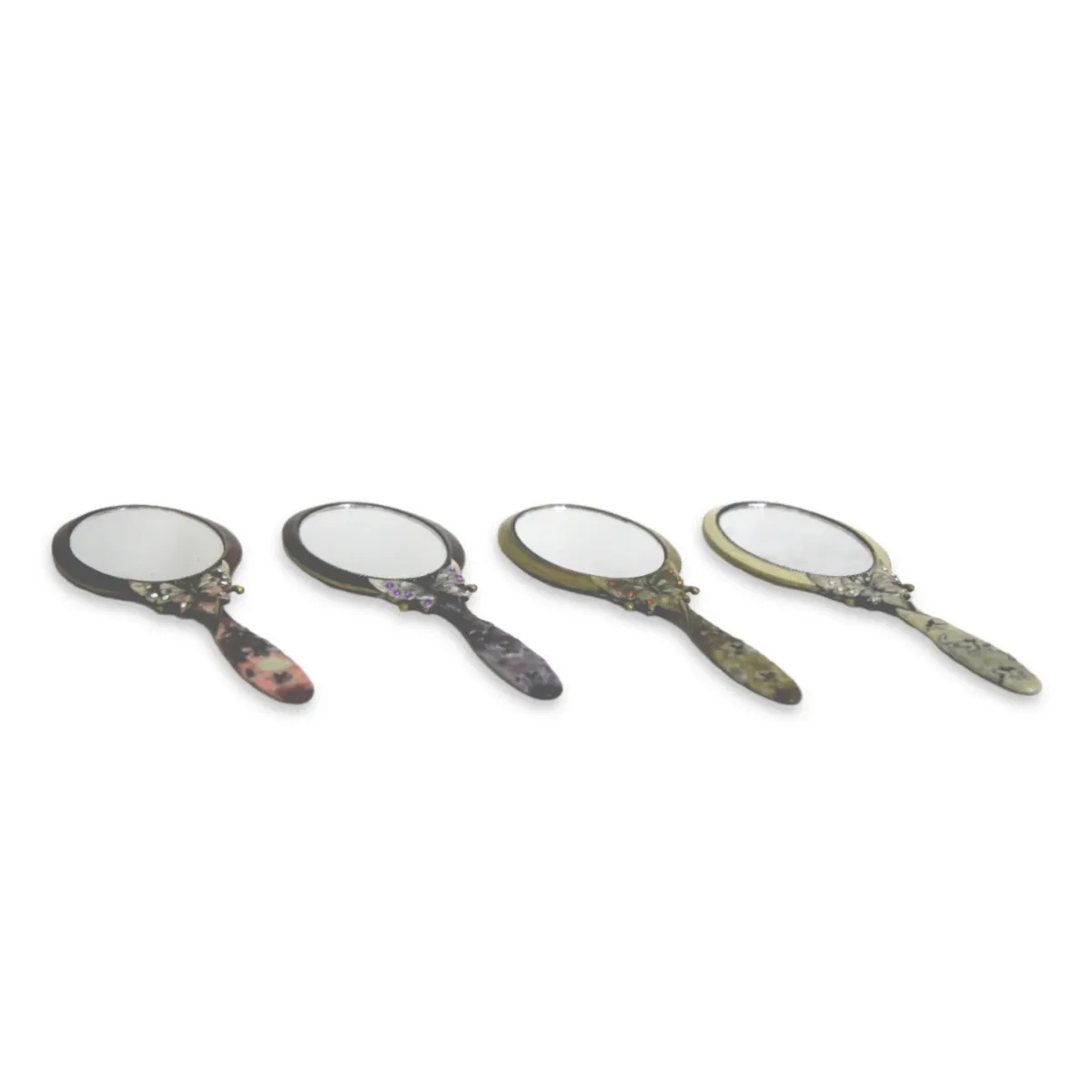 Pewter Butterfly Hand Mirror