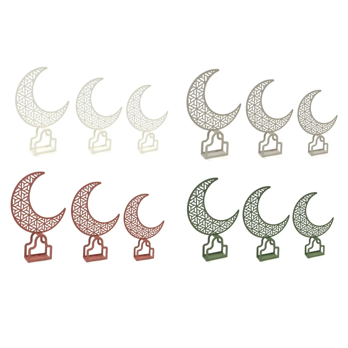 Engraved Moon Napkin Holder Elegant Islamic Decor