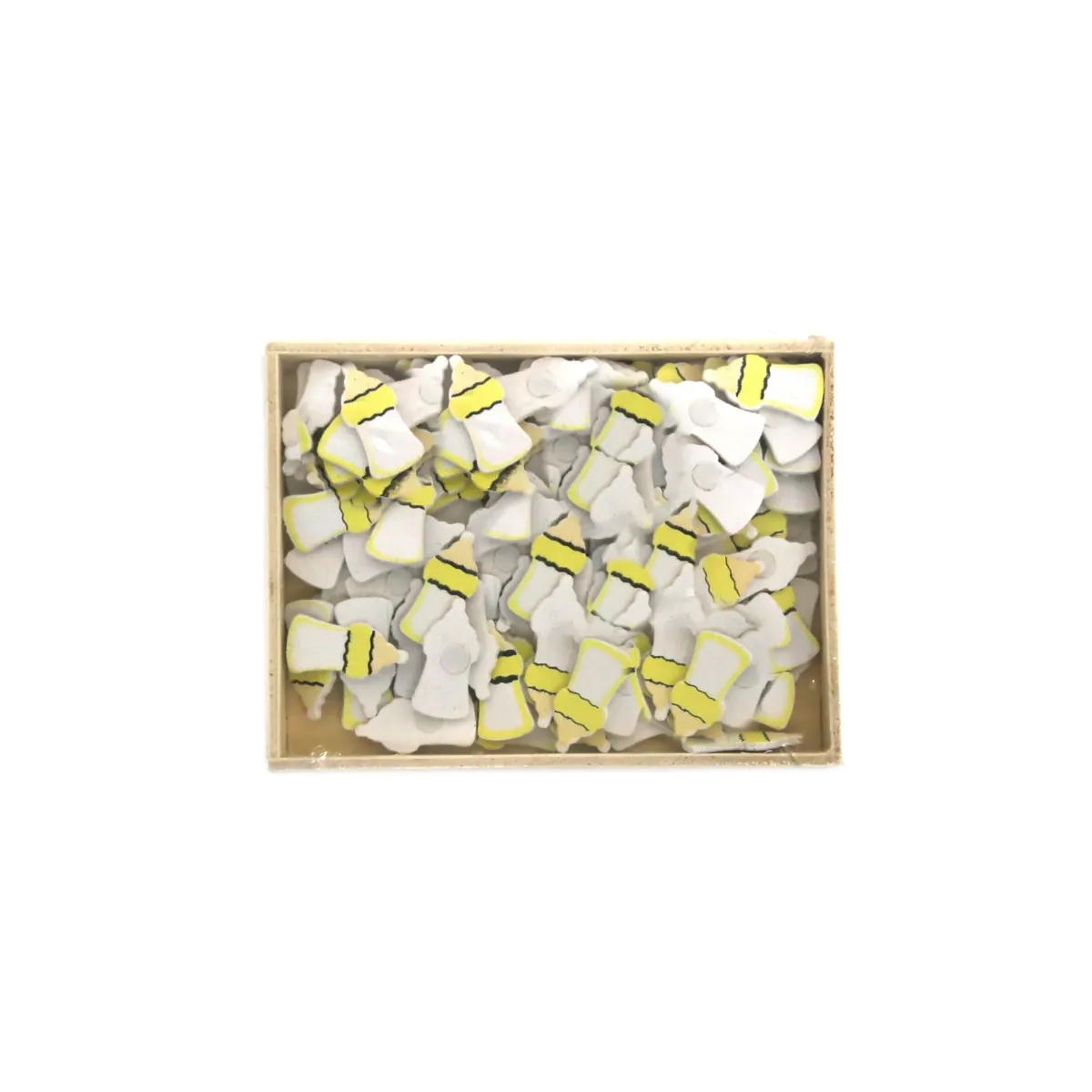 Milk Bottle Wooden Motif