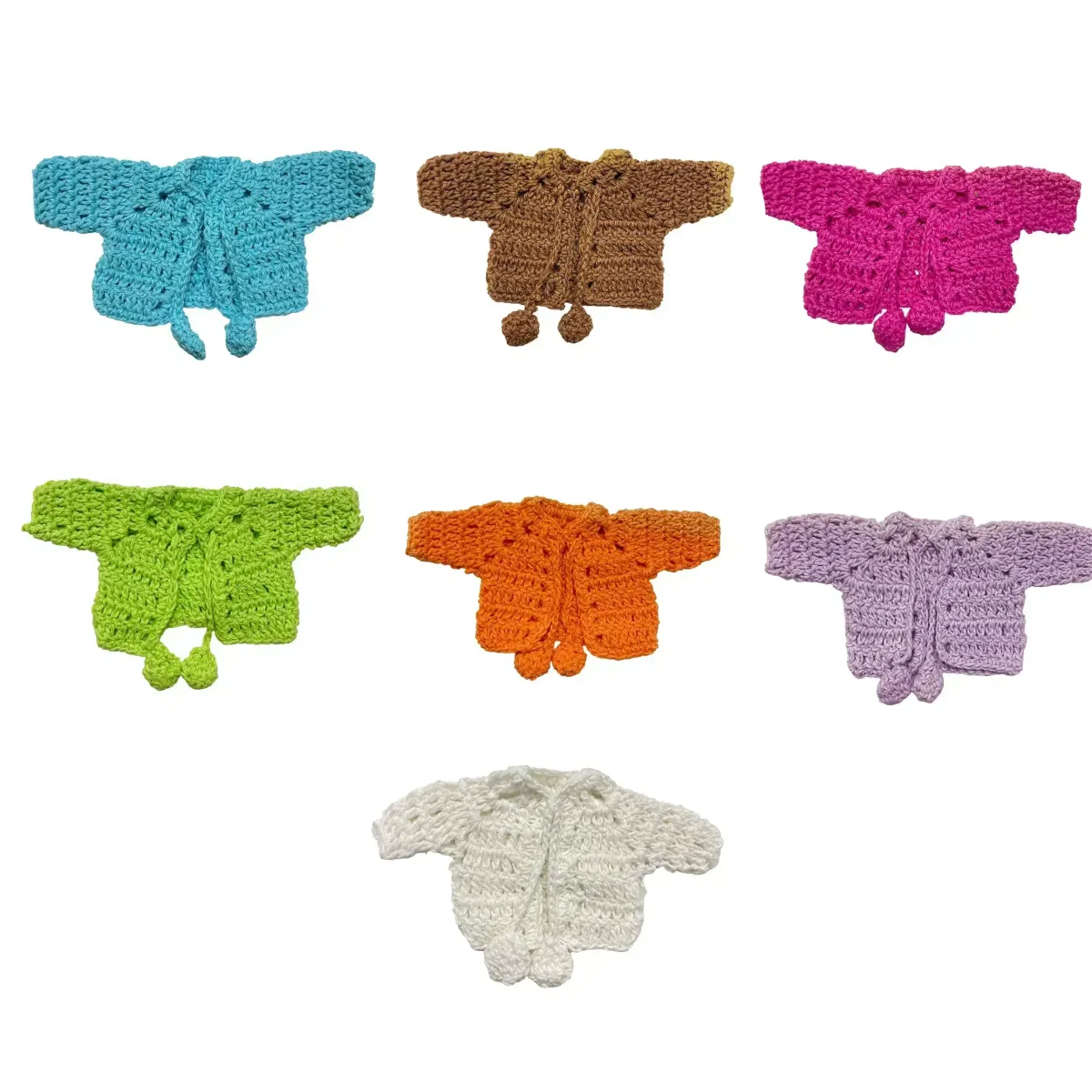 Crocheted Cotton Sweater – Handmade Knit Pullover