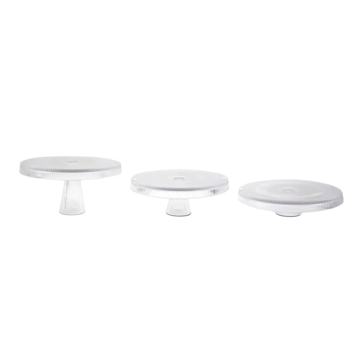 Clear Glass Cake Stand